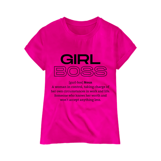 “Girl boss” definition apparel