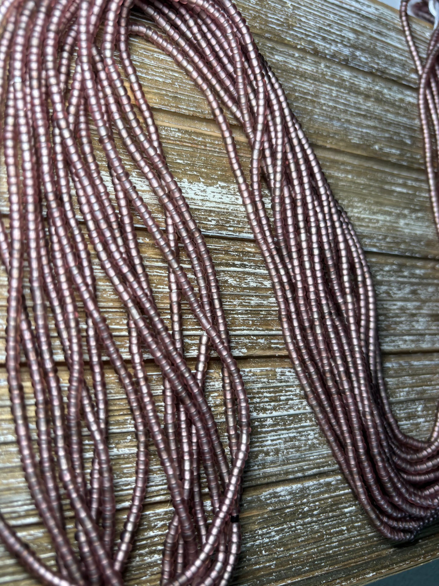Purple Authentic African waistbead strand