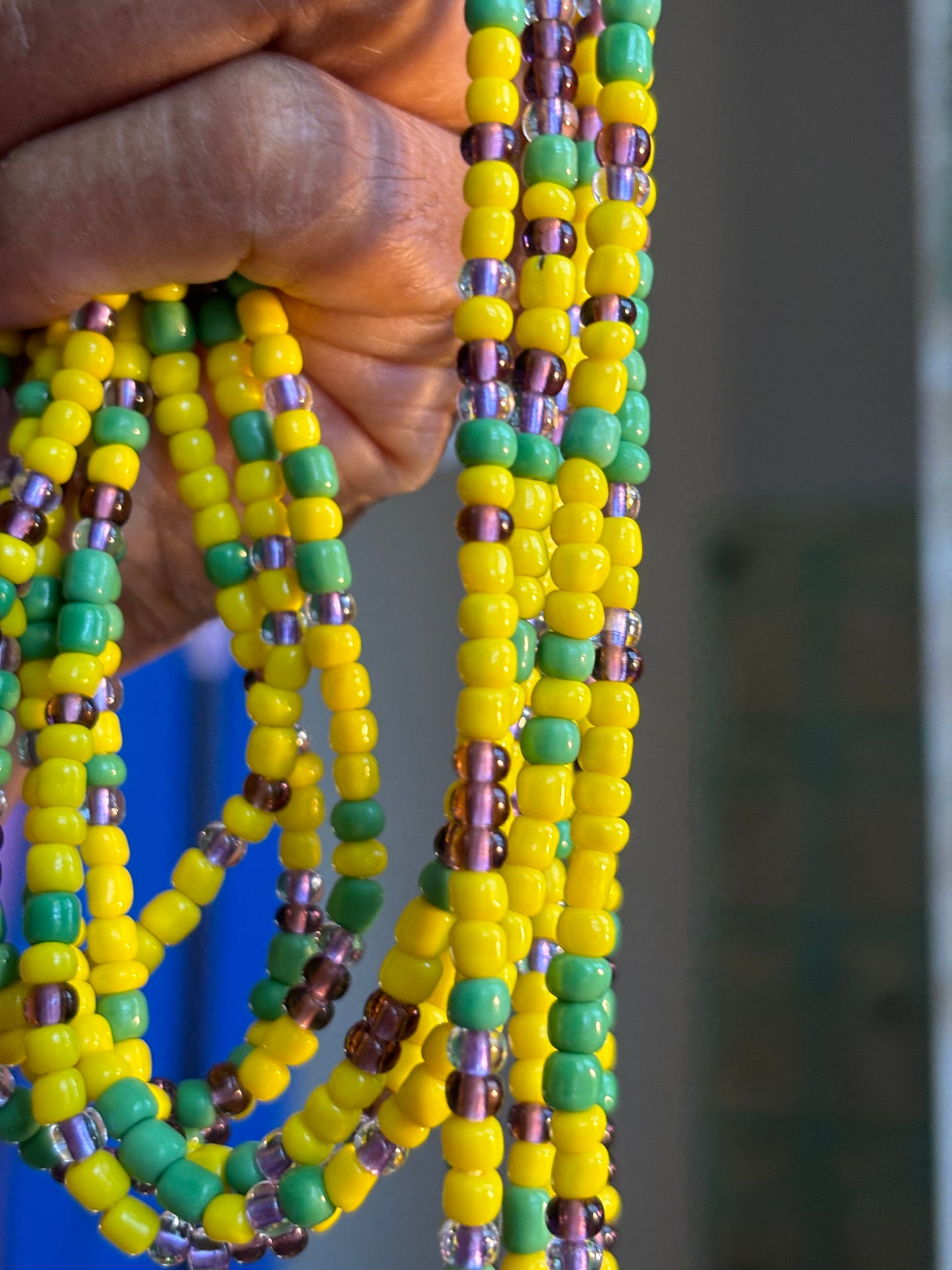 “Festive” waistbead strand