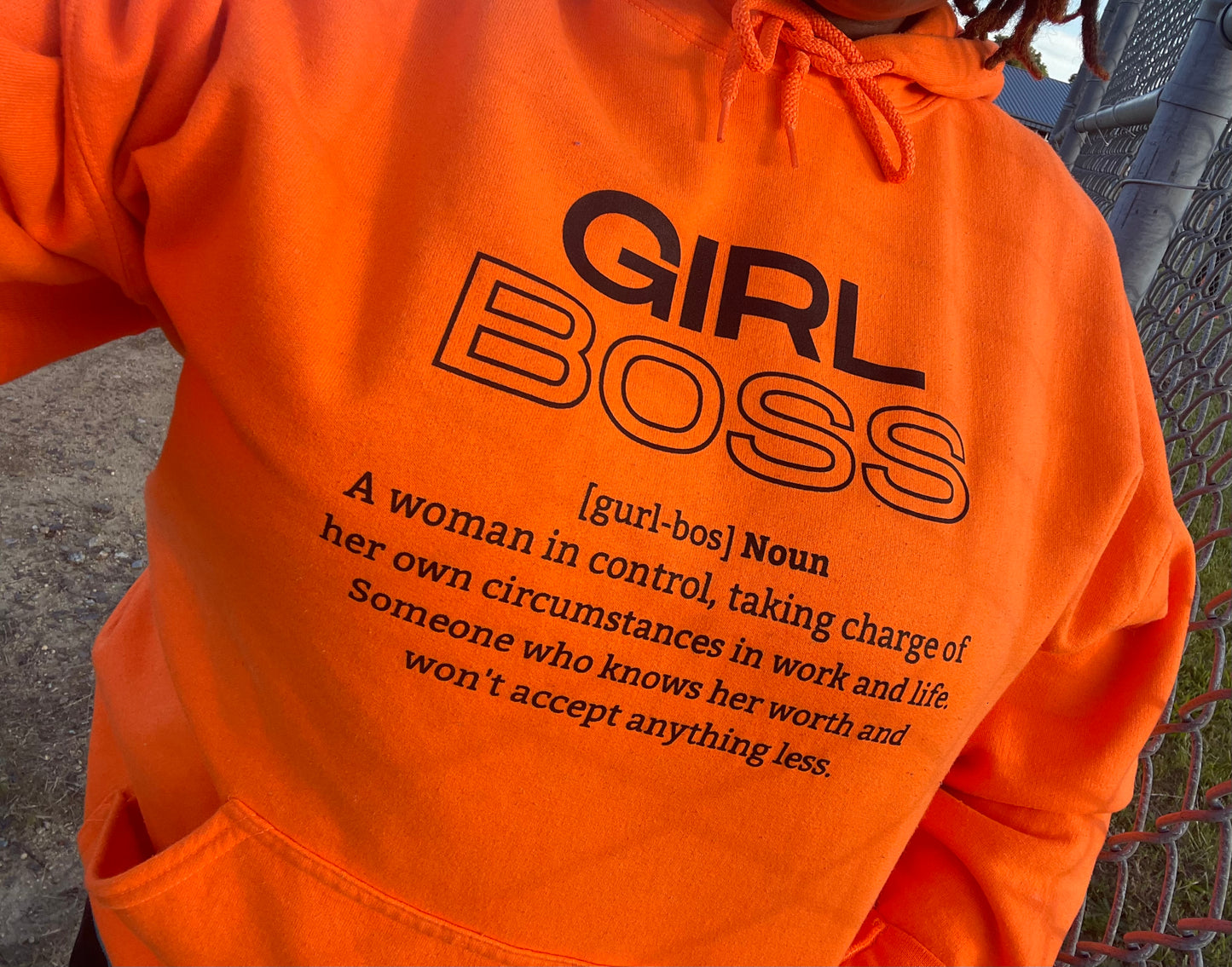 “Girl boss” definition apparel